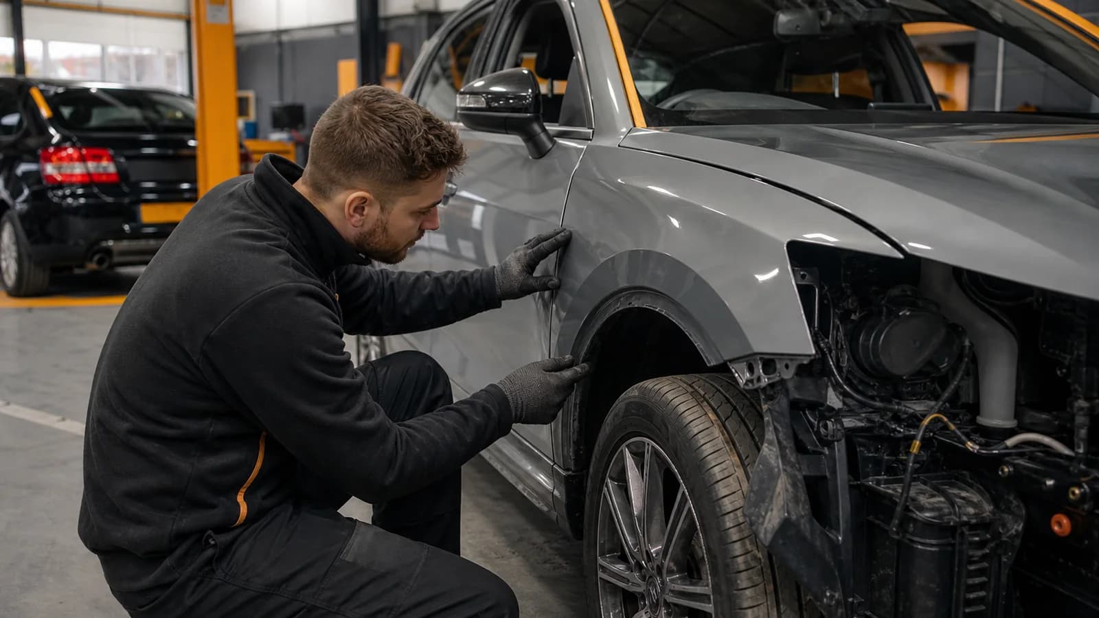 Accident and body repair work at Elite Auto Bodies Sheffield